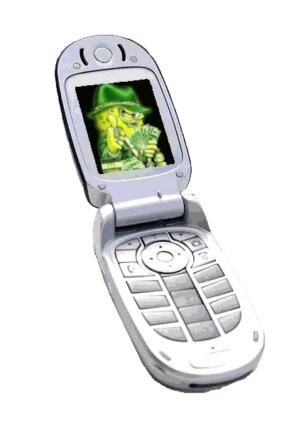 Téléphone Alfred ouvert
